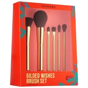Sephora Gilded Wishes 6 Piece Brush Set